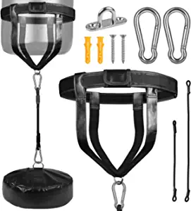 SATUNRYI Double End Floor Anchor & Boxing Heavy Bag Floor Anchor Double-End for Punching Bag Double end Speed Ball Fixed Rope Swing Reduction for Boxing ,Muay Thai, MMA
