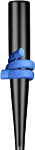 Laceup Adjustable Bat Weight Wraps for Baseball and Softball. Use in Live Hitting on Knob, Taper, or Barrel