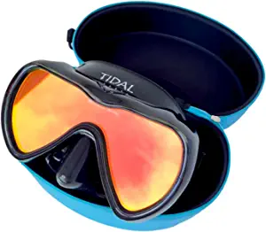 Tidal Mask - Advanced Anti Fog Diving Mask for Scuba Diving, Snorkeling, Free Diving and Swimming. Single Lens Tempered Glass - Best Anti Fog Scuba Mask, Snorkel Mask, Dive Mask for Adults.