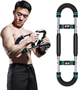 HOTWAVE Ultimate Twister Arm Exerciser.Adjustable Chest Expander, Forearm Enhanced Exercise Strengthener.Upper Body Strength Training Machine.Portable Spring Resistance Workout Equipment