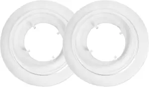 LUORNG 2PCS 164mm Mountain Bike Bicycle Flywheel Guard Bike Wheel Spoke Protector Disc Brake Cassette Hubs Protection Cover Part