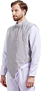 gangtiehun Fencing Electric Sabre Jacket Suit for Foil and Saber Metallic Vest for Child and Adult Fencer