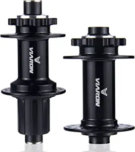 VIARON MTB Thru-Axle Boost 32 Holes Hub, 6 Bolts Disc Brake, 120 Clicks, Aluminum Alloy 6 Claws for HG/XD Freehub System (Default HG) Compatible 8/9 / 10/11 / 12 Speed Cassette
