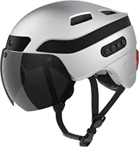 KRACESS KRS-S1 Bike Helmets for Men Smart Helmets for Adults with 1080P 60 fps Sports Camera Dual Antenna Bluetooth Womens Bike Helmet