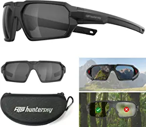 DISCOVER YOUR WORLD! HUNTERSKY Tactical Shooting Glasses Military Grade Ballistic Impact Protection Airsoft Paintball Goggles
