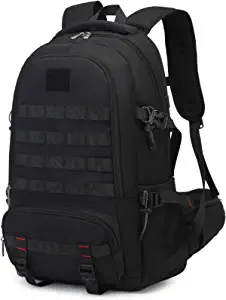 Janwalker 40L Hiking Backpack Lightweight Camping Backpacks, Waterproof Hiking Daypack Outdoor Sports Travel Bag for Men Women,Durable Trekking Tactical Mountaineering Motorcycle Rucksack