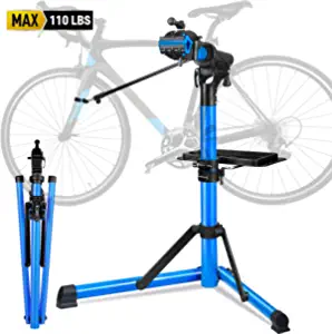 Giovent E Bike Repair Stand Bicycle Stand(Max 110lbs) - Bike Stand for Maintenance with Super-strong Tube, Heavy Duty Mechanics Workstand for E-bikes, Mountain Bikes and Road Bikes