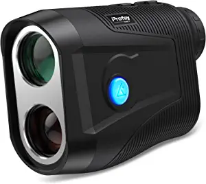 Golf Rangefinder Magnetic, Profey Rechargeable Laser Rangefinder with Slope ON/Off, 900 Yard 6X Range Finder Golfing, Flag Lock with Pulse Vibration,Fast Scan Focus,Gift Case for Golfers