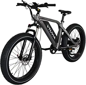vtuvia Electric Bikes for Adults 26"*4.0 Hunting Fat Tire Ebikes with 750W Motor, 48v 13ah Removable Lithium Battery, 28MPH Snow Beach Mountain Large Frame E-Bike Shimano 7-Speed
